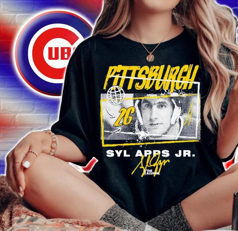Syl Apps Jr. Pittsburgh Tones Hockey Signature Shirt t-shirt