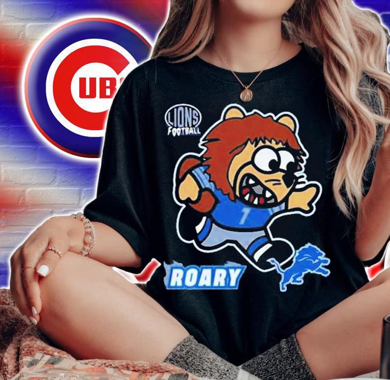 Detroit Lions Football Roary Shirt t-shirt