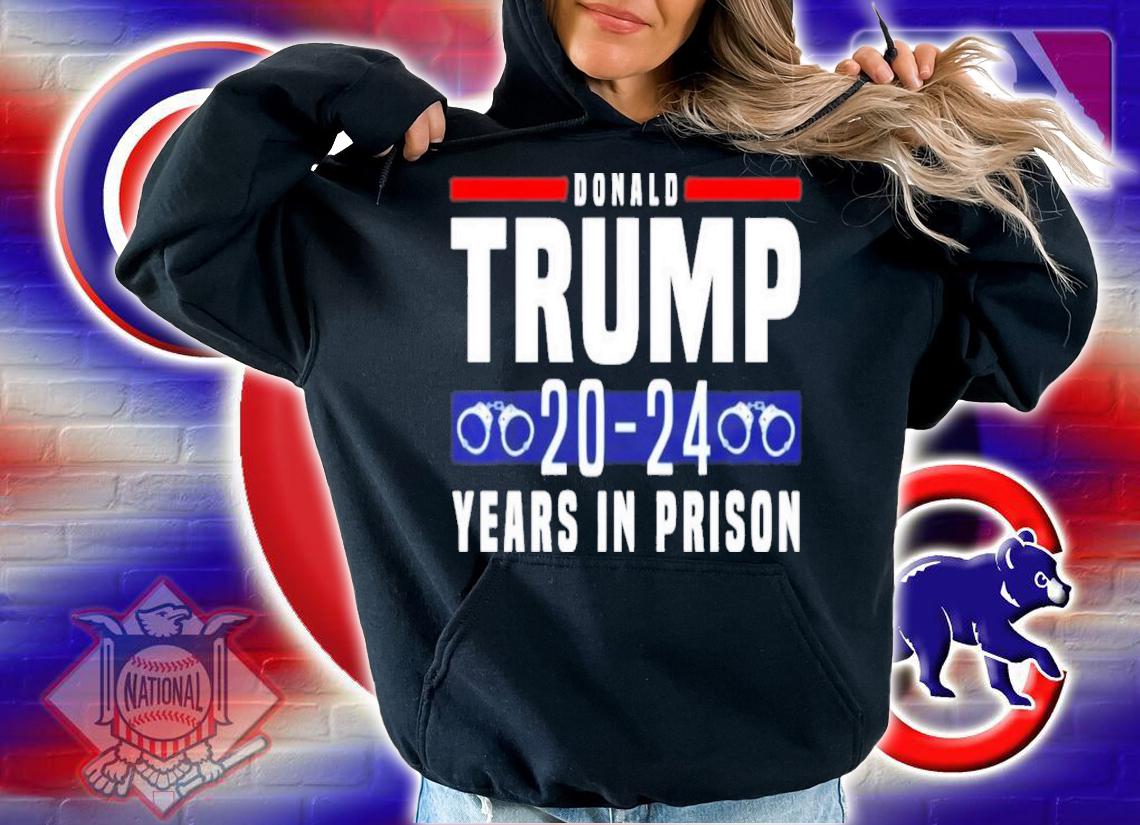 Donald Trump 20-24 Years In Prison Aunt Crabby Calls Bullshit T-Shirt t-shirt