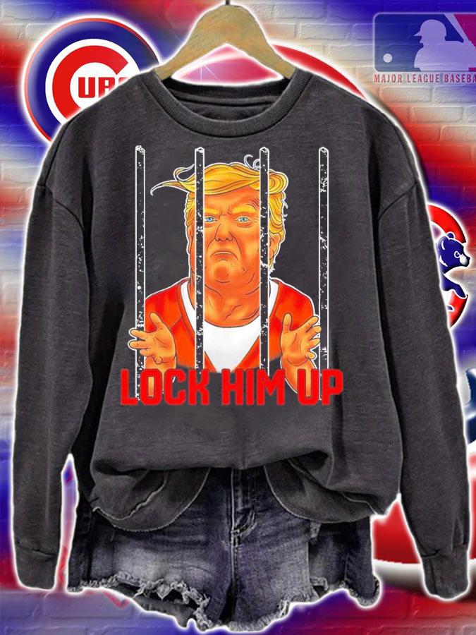 FBI Raids Trump's Mansion Lock Him Up Anti Trump T-Shirt t-shirt