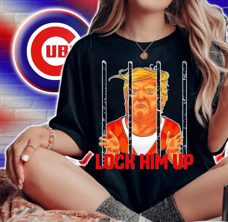 FBI Raids Trump's Mansion Lock Him Up Anti Trump T-Shirt t-shirt