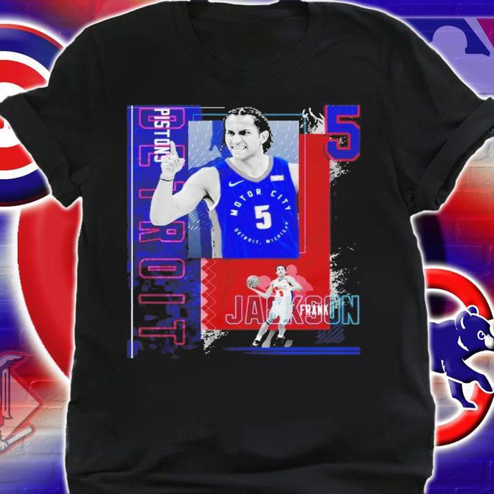 Frank Jackson Basketball Paper Poster Pistons 2 Shirt t-shirt