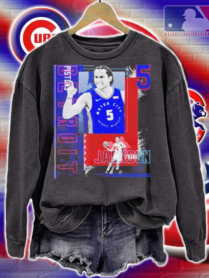 Frank Jackson Basketball Paper Poster Pistons 2 Shirt t-shirt