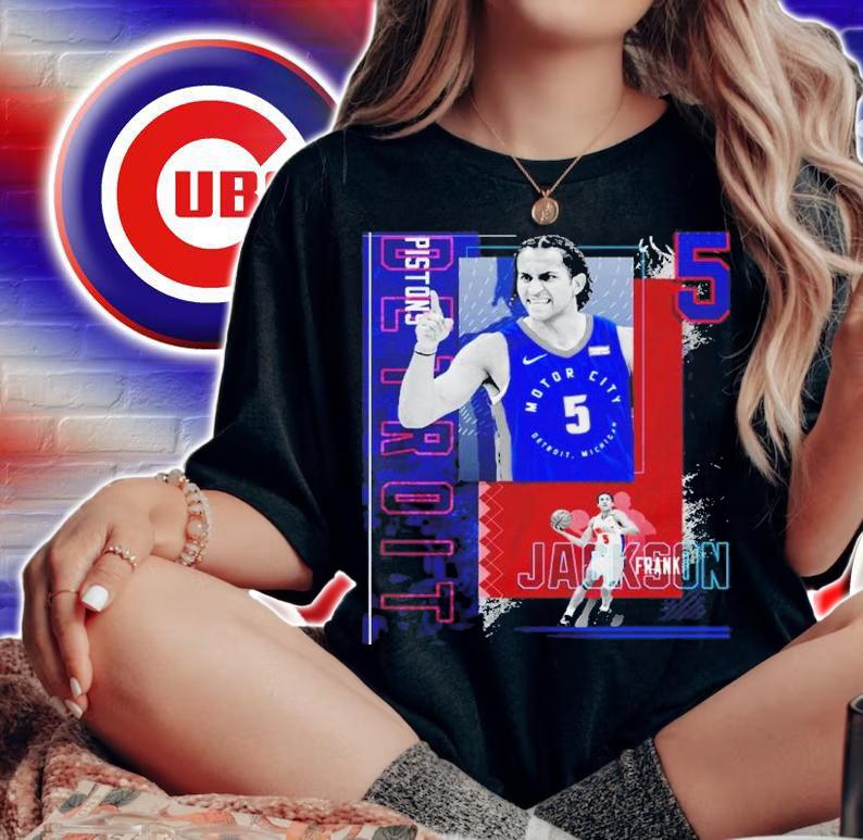 Frank Jackson Basketball Paper Poster Pistons 2 Shirt t-shirt