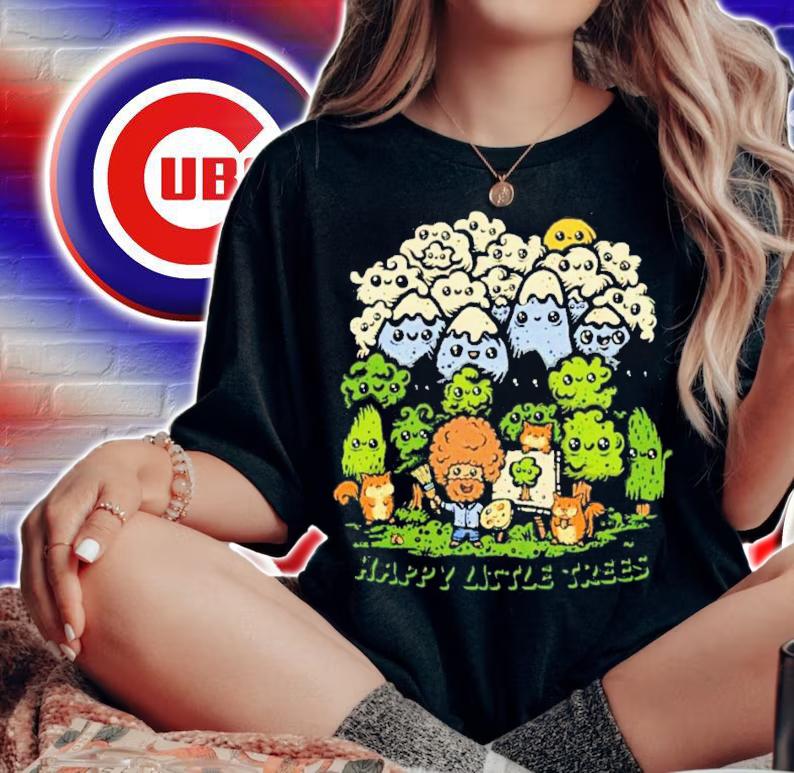 Happy Little Trees Bob Ross T-Shirt t-shirt