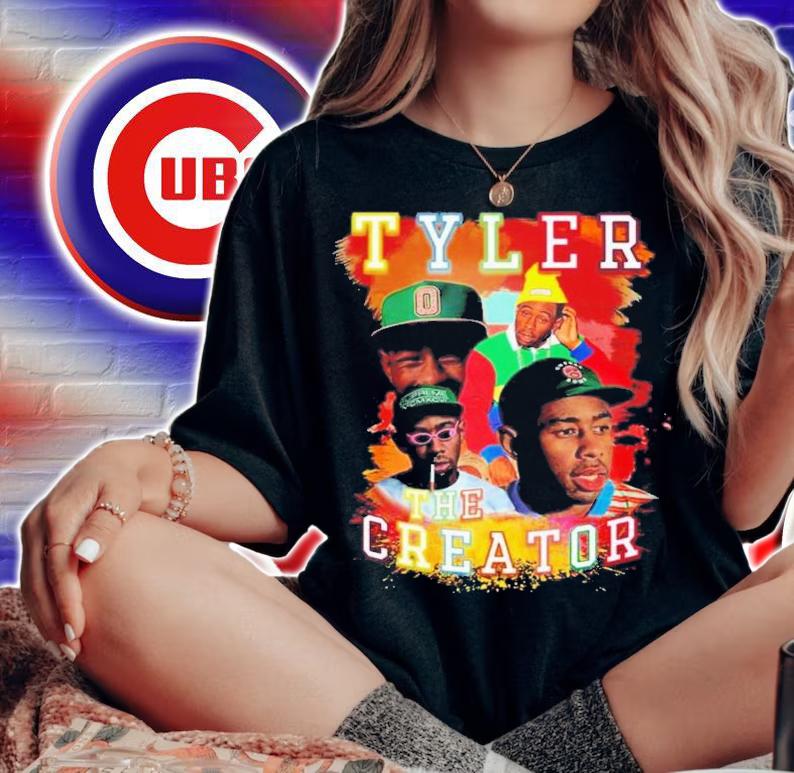 Hip Hop Rap Tyler Singer Vintage 90s Tyler The Creator T-Shirt t-shirt woman shirt