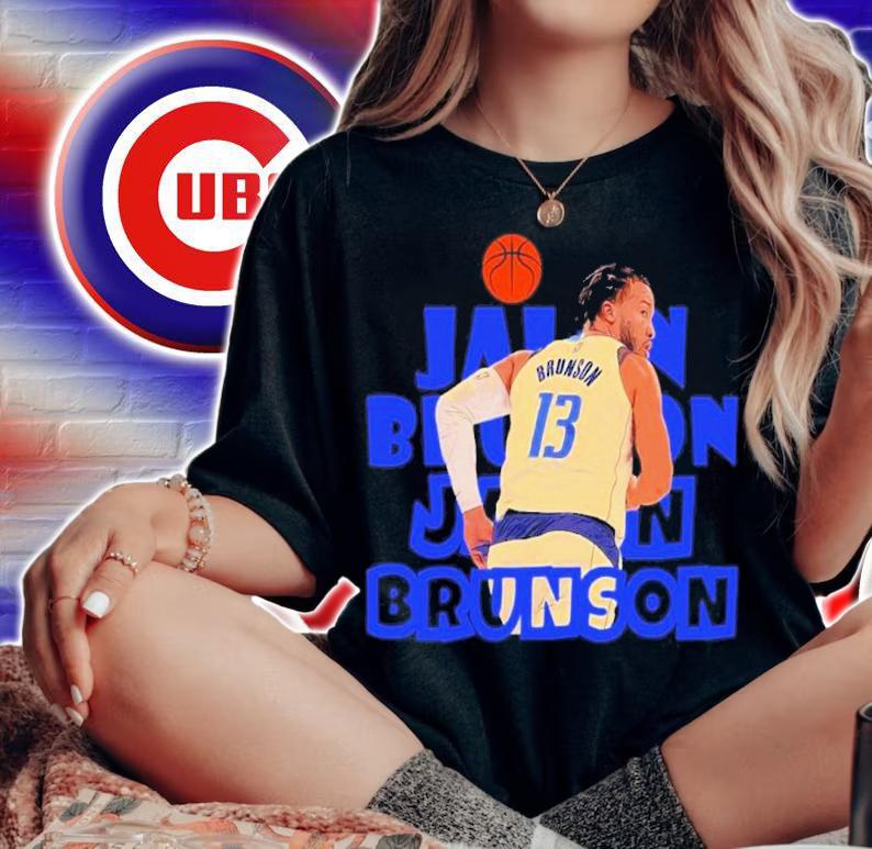 Jalen Brunson Basketball Graphic Design Shirt t-shirt