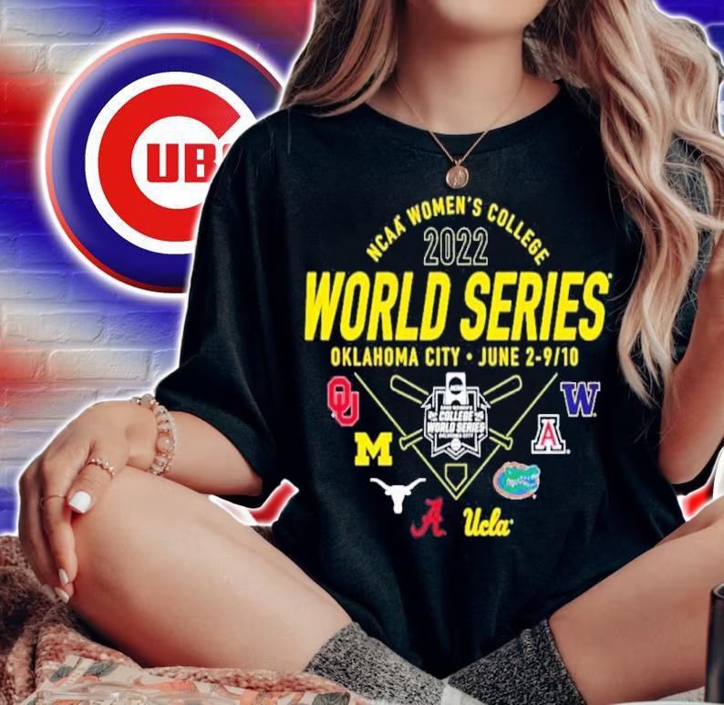 June 2-9 10 2022 NCAA College World Series Oklahoma City Shirt t-shirt woman shirt