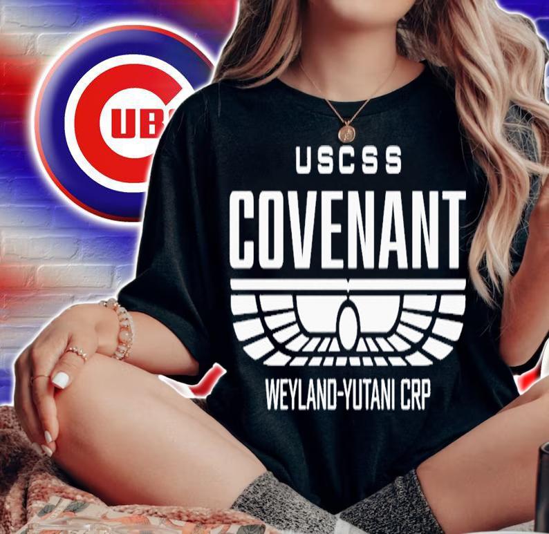 Kristofer Thomas USCSS Covenant Weyland Yutani CRP T-shirt t-shirt