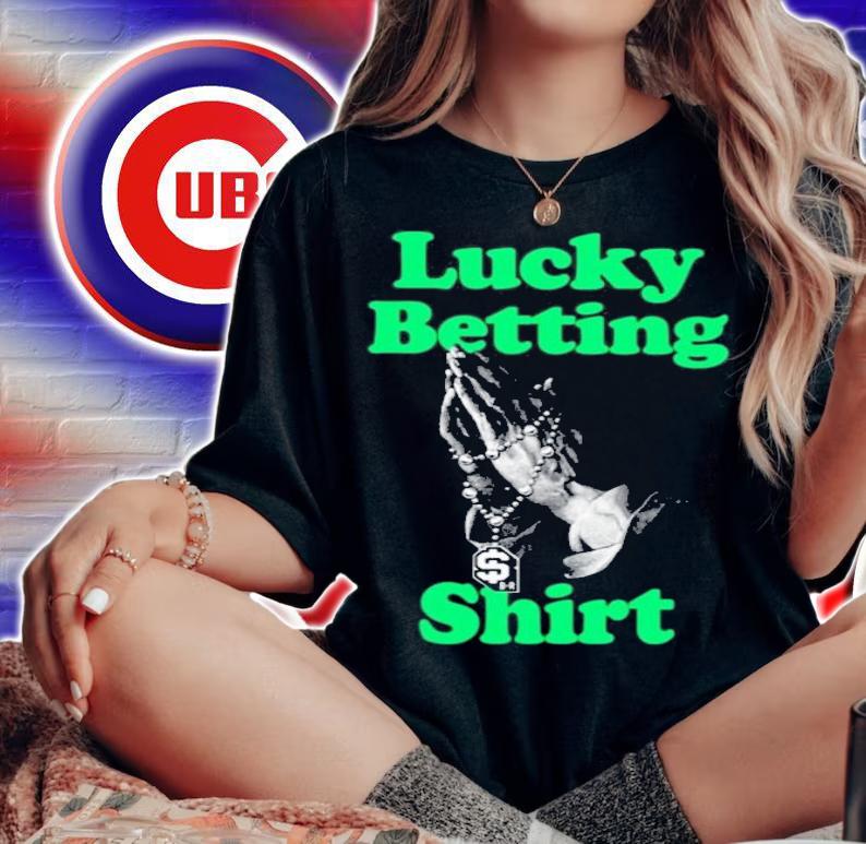 Lucky Betting Bleacher Report T-Shirt t-shirt woman shirt