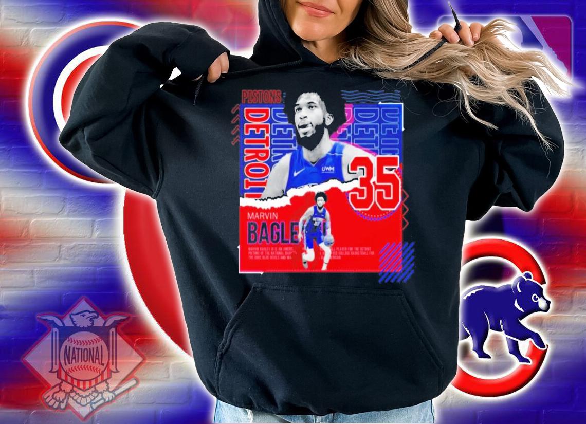 Marvin Bagley III Basketball Paper Poster Pistons T-Shirt t-shirt hoodie