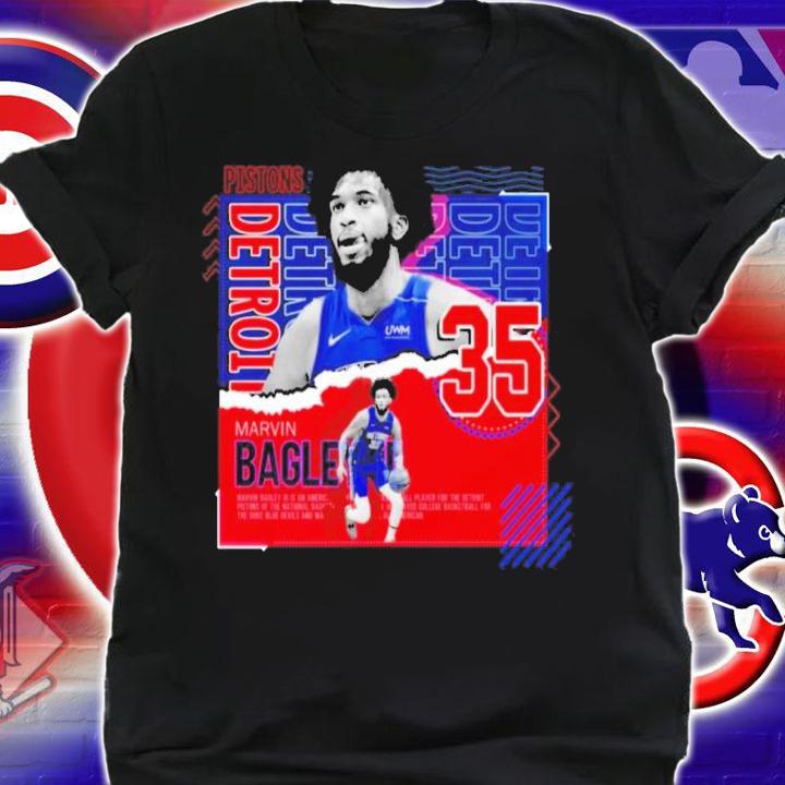 Marvin Bagley III Basketball Paper Poster Pistons T-Shirt t-shirt shirt
