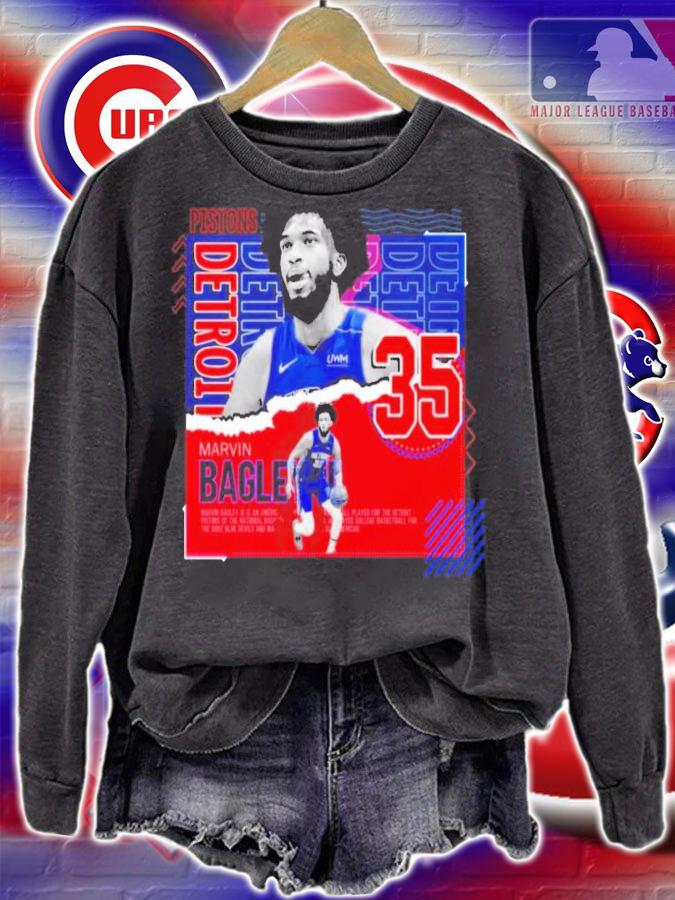 Marvin Bagley III Basketball Paper Poster Pistons T-Shirt t-shirt sweatshirt