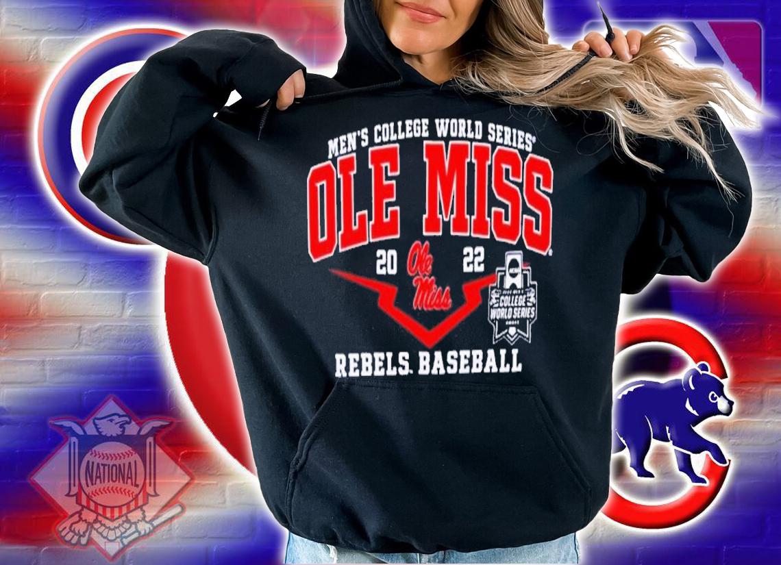 Men's College World Series Ole Miss National Championship 2022 Shirt t-shirt hoodie