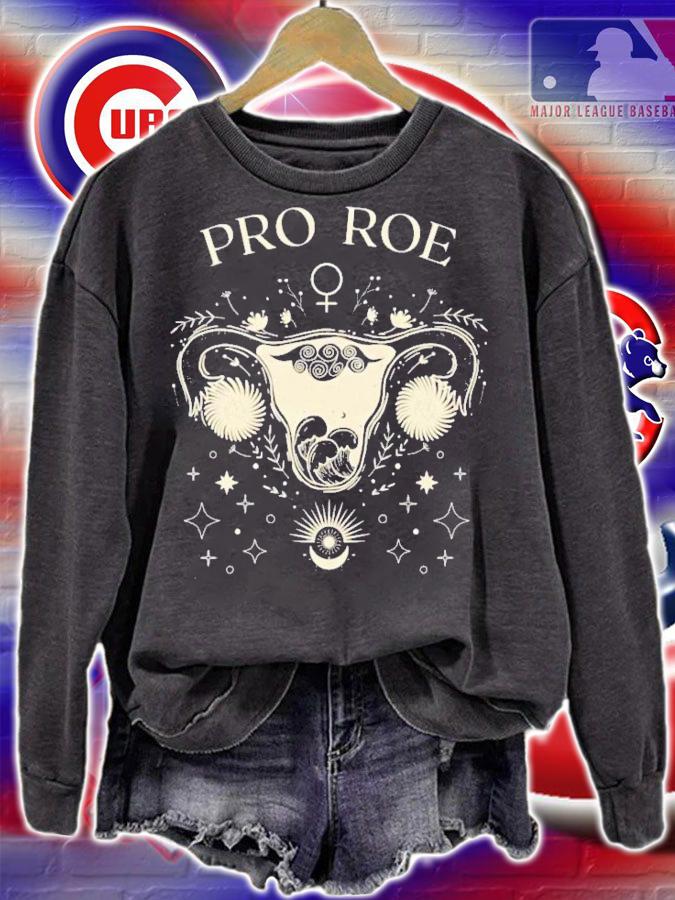 Pro Choice Roe V Wade Feminist Women's Floral Uterus Abortion T-Shirt t-shirt sweatshirt