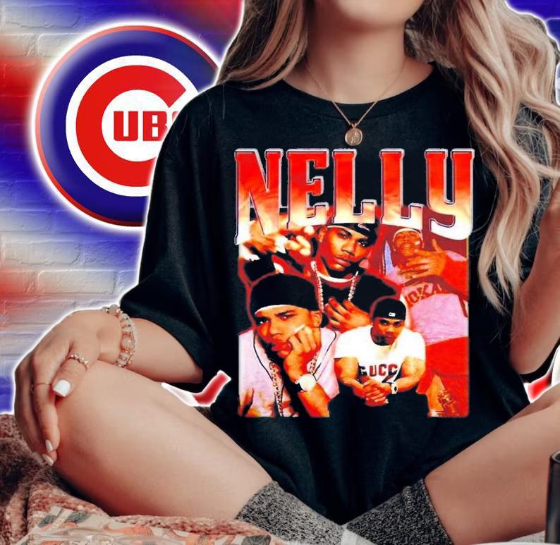 Nelly 2022 Tour Concert 90s Vintage T-Shirt t-shirt woman shirt