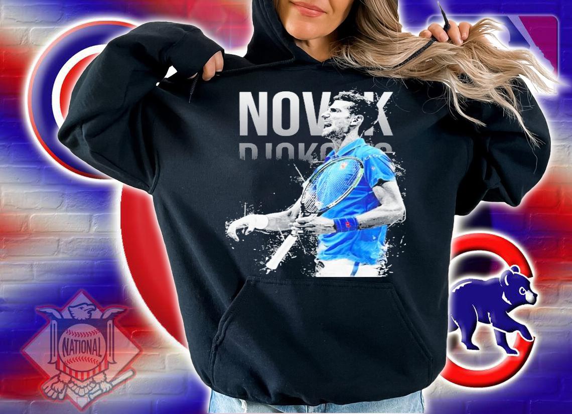 Novak Djokovic Serbian Tennis Player T-Shirt t-shirt hoodie