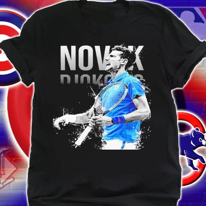Novak Djokovic Serbian Tennis Player T-Shirt t-shirt shirt
