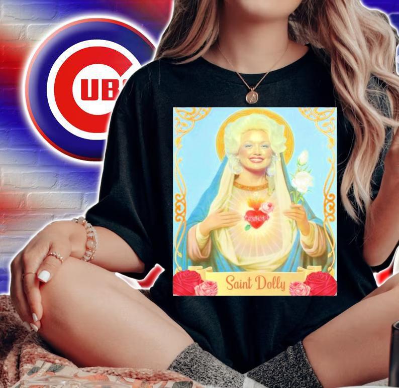 Saint Dolly Parton Design Shirt t-shirt
