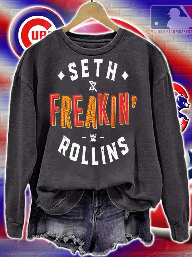 Seth Rollins Seth Freakin Rollins Text shirt t-shirt sweatshirt