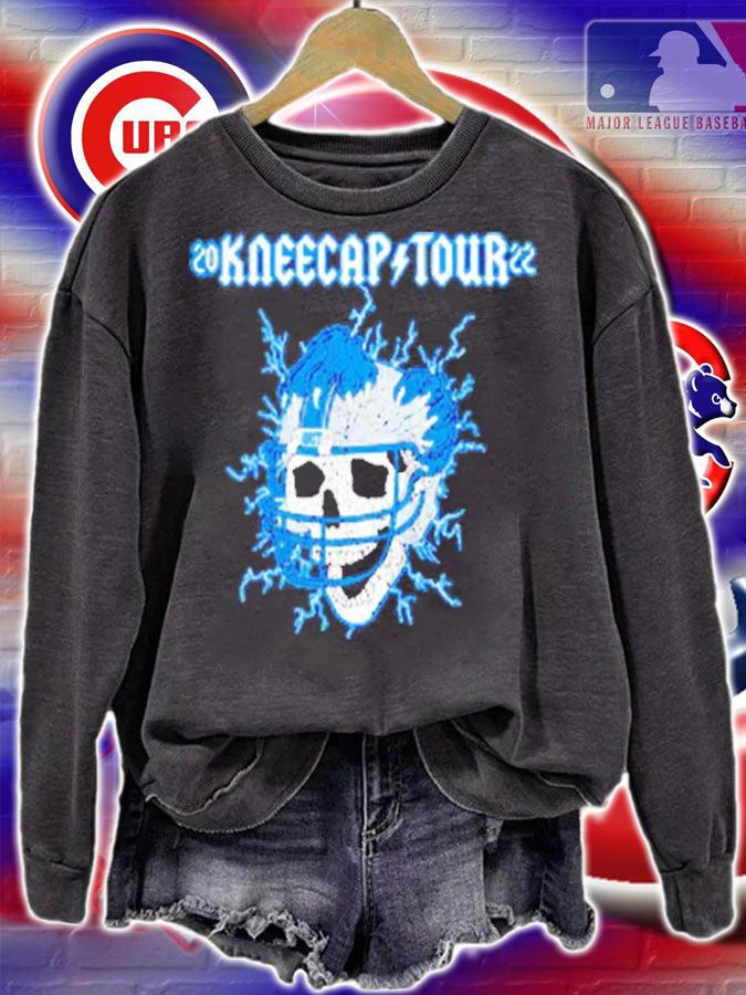 Skull Knee Cap Tour Detroit 2022 Shirt t-shirt sweatshirt