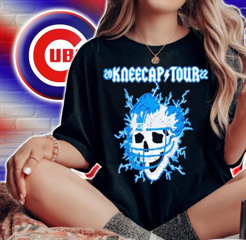 Skull Knee Cap Tour Detroit 2022 Shirt t-shirt woman shirt