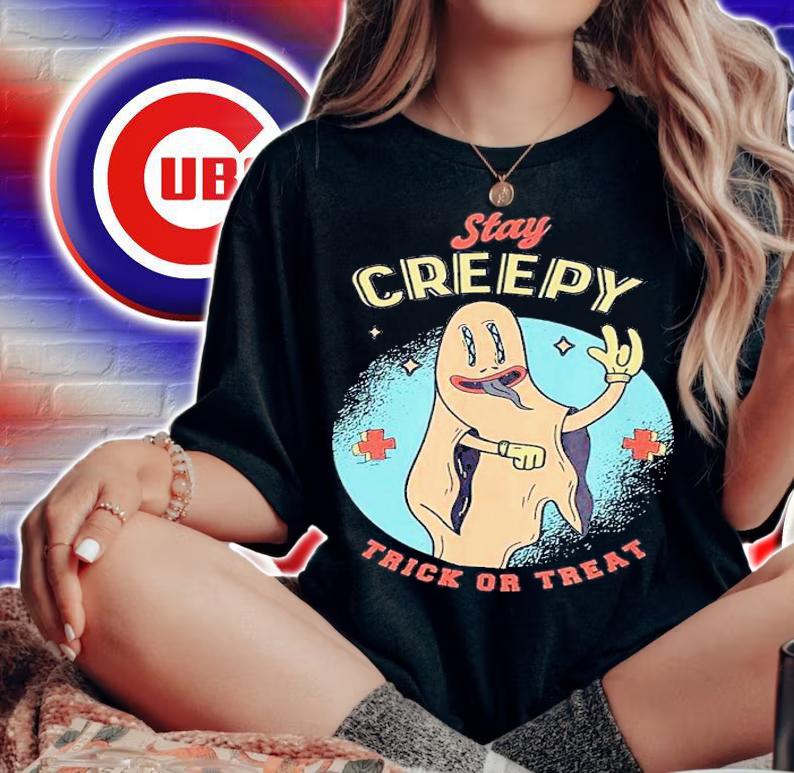 Stay Spooky Cute Creepy Ghost Halloween Trick or Treat Spooky Ghost shirt t-shirt woman shirt