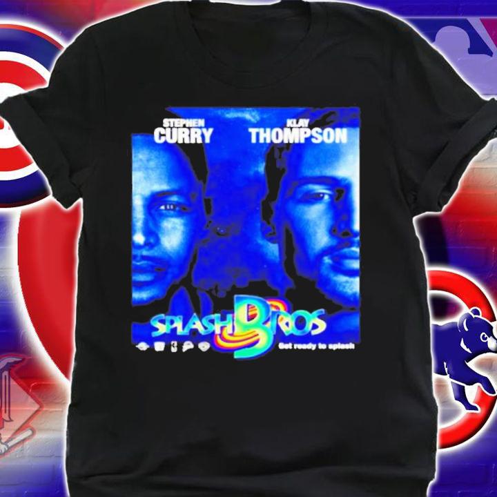 Stephen Curry Klay Thompson Splash Bros Get Ready To Splash Shirt t-shirt