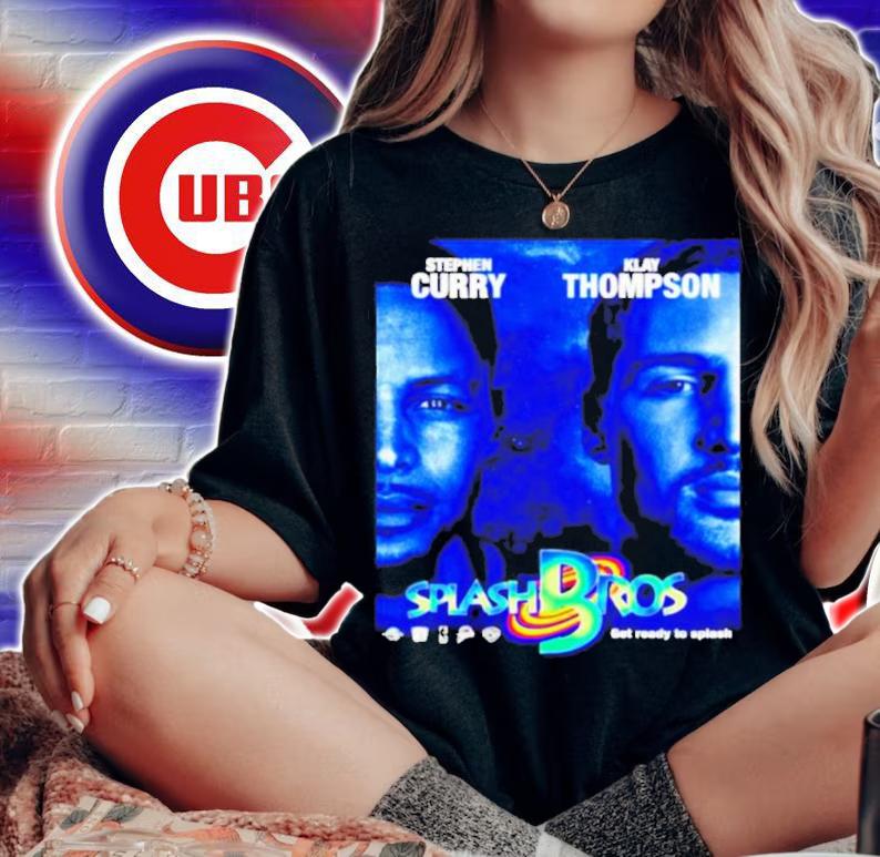 Stephen Curry Klay Thompson Splash Bros Get Ready To Splash Shirt t-shirt