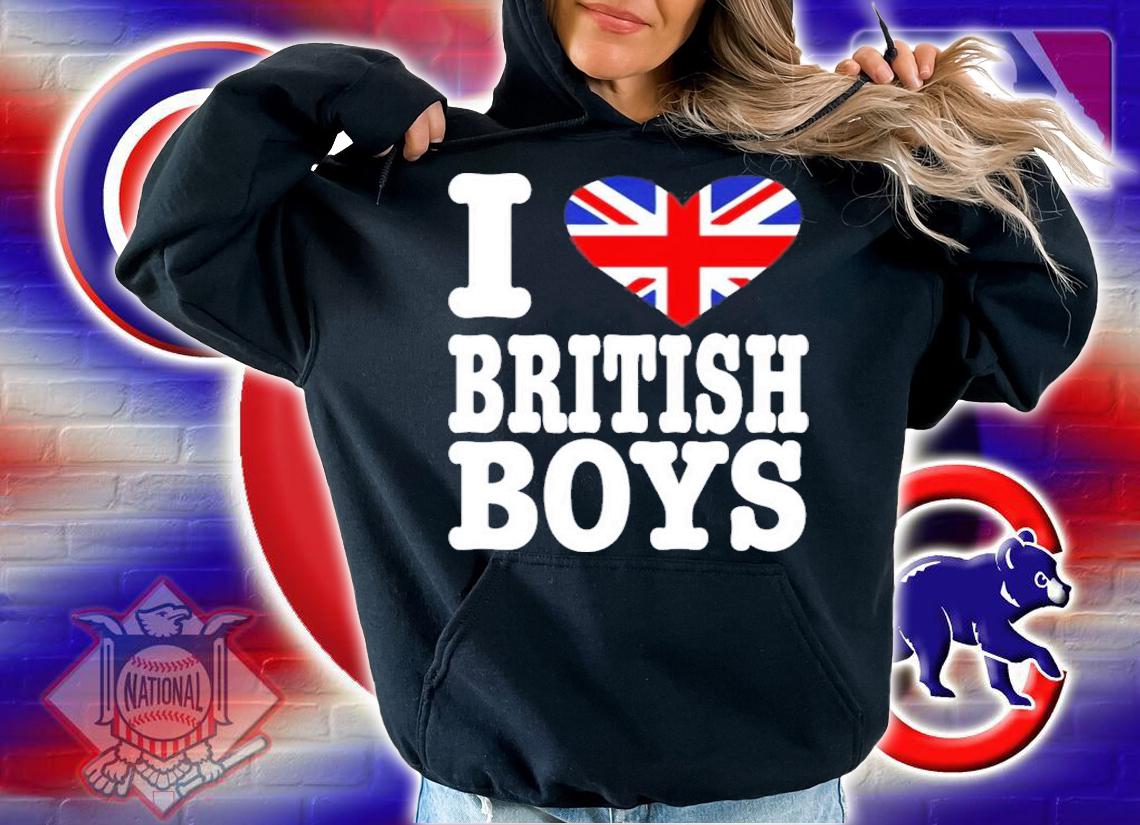 Tarayummy I Love British Boys T-Shirt t-shirt hoodie