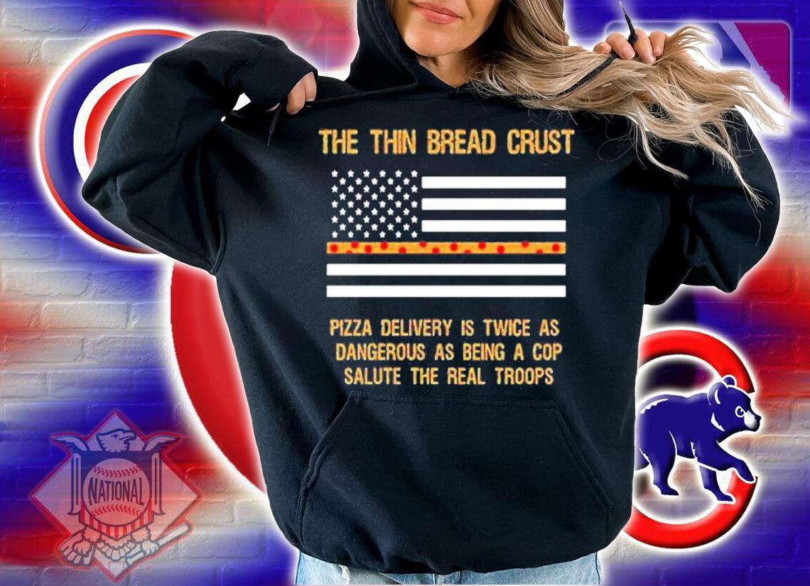 The Thin Bread Crust Pizza Delivery shirt t-shirt