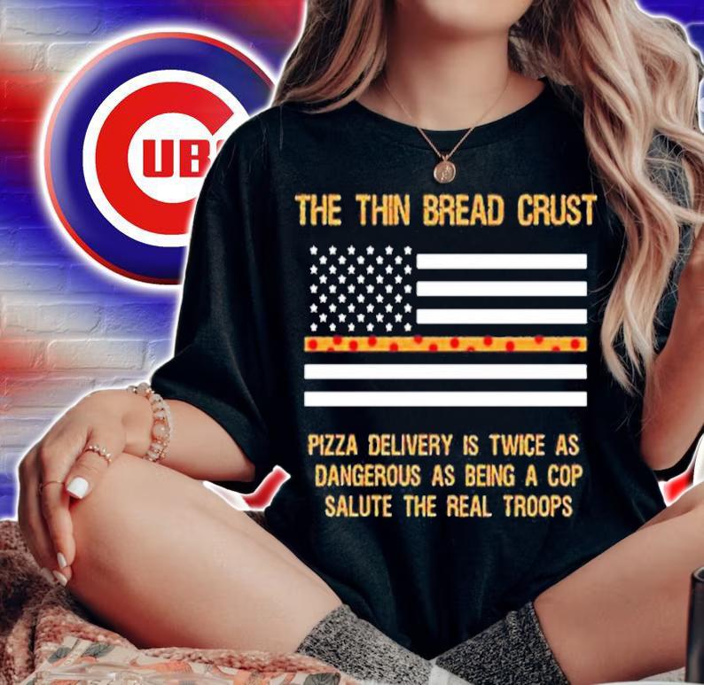 The Thin Bread Crust Pizza Delivery shirt t-shirt