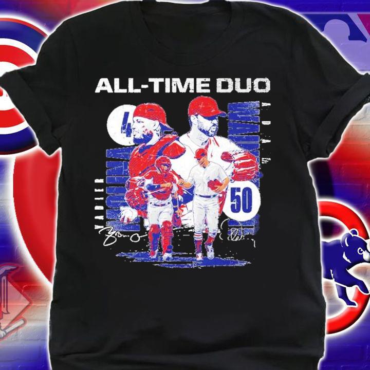 Yadier Molina And Adam Wainwright All-Time Duo Baseball Shirt t-shirt shirt