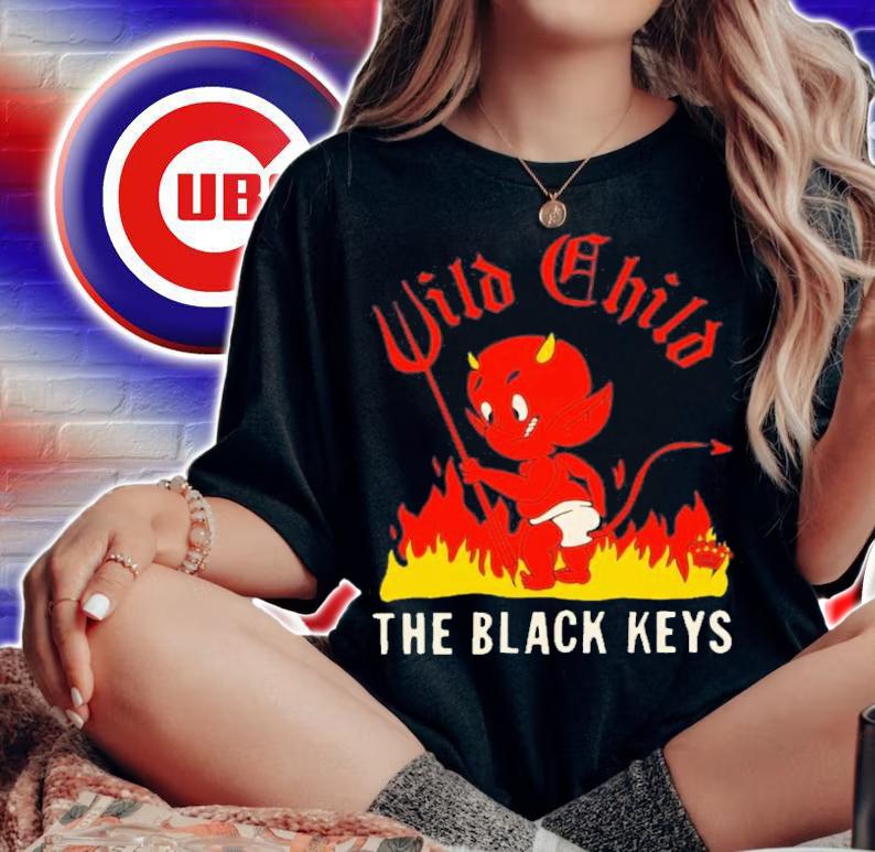 The Black Keys Wild Child T-Shirt t-shirt woman shirt