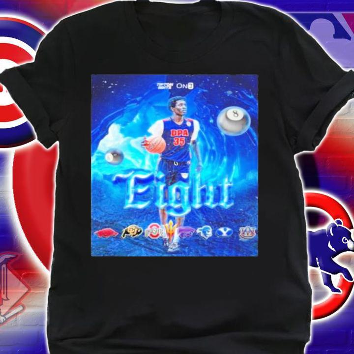Tipton Edits On3 Eight Poster Shirt t-shirt