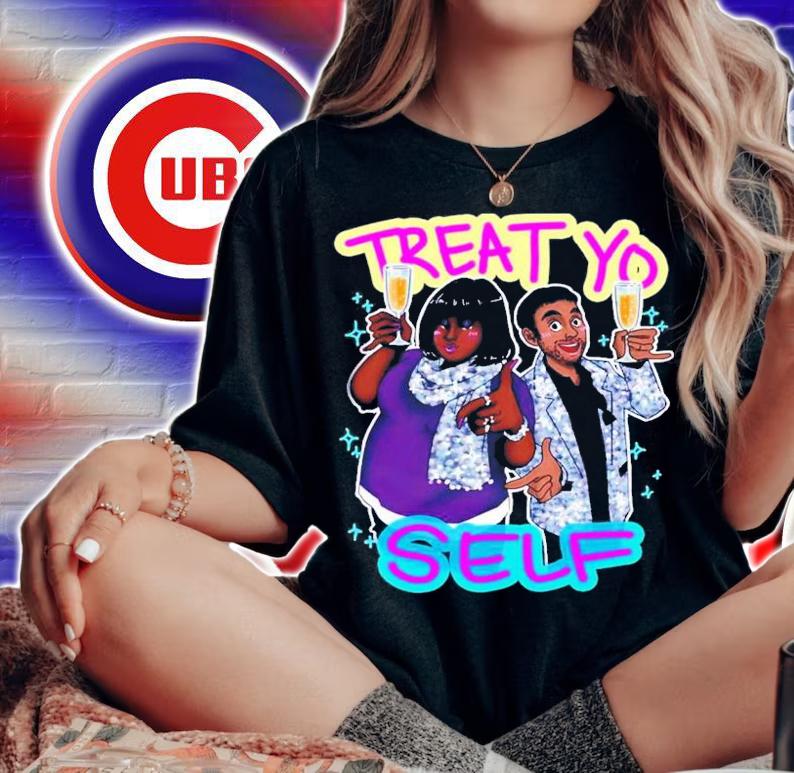 Treat Yo Self Artwork T-Shirt t-shirt woman shirt