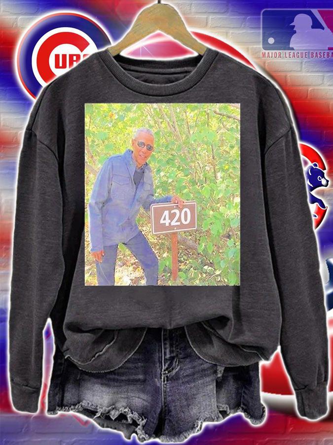 420 Obama Funny T-Shirt t-shirt