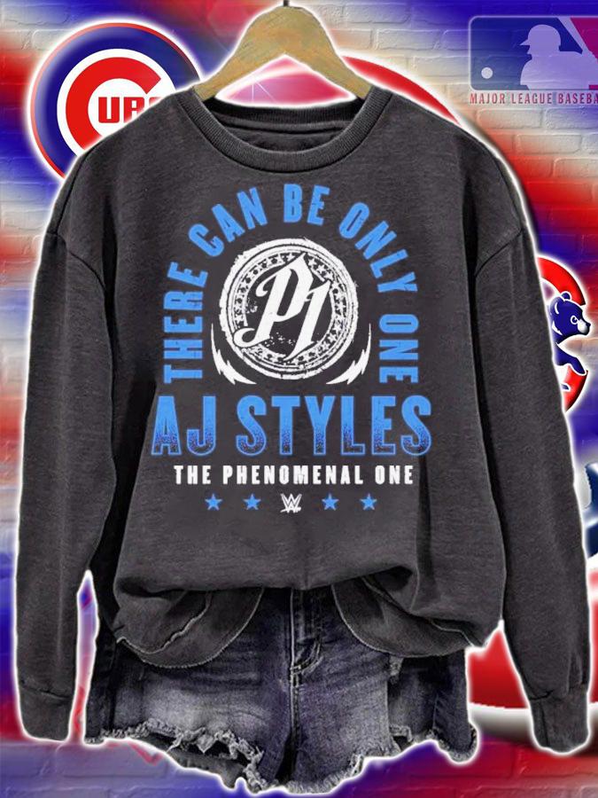 A.J. Styles There Can Only Be One The Phenomenal One Shirt t-shirt