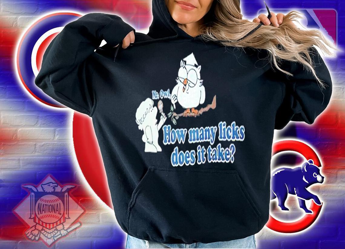 A Mr Owl How Many Licks Does It Take Shirt t-shirt hoodie