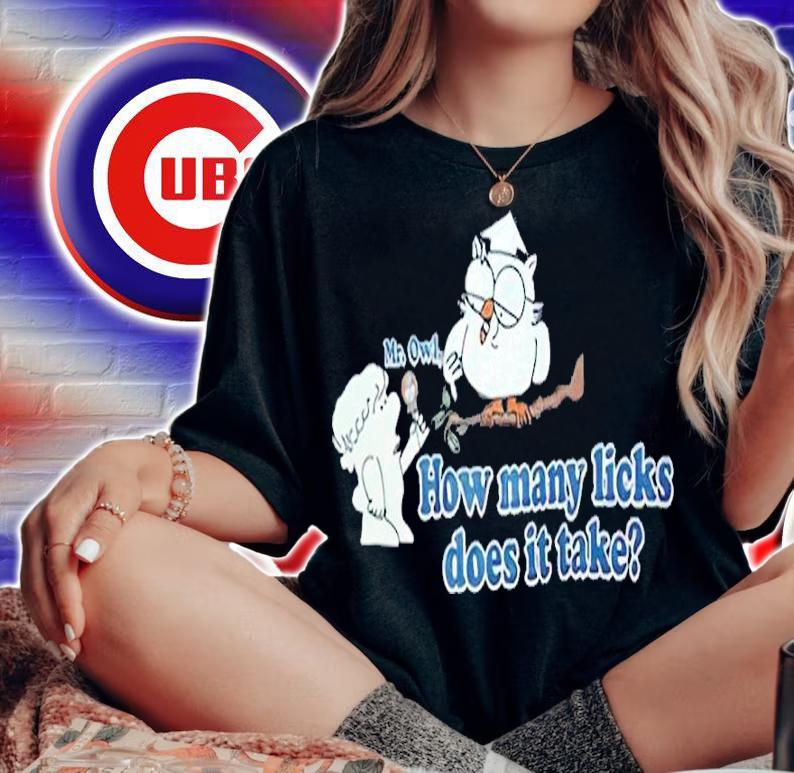 A Mr Owl How Many Licks Does It Take Shirt t-shirt woman shirt