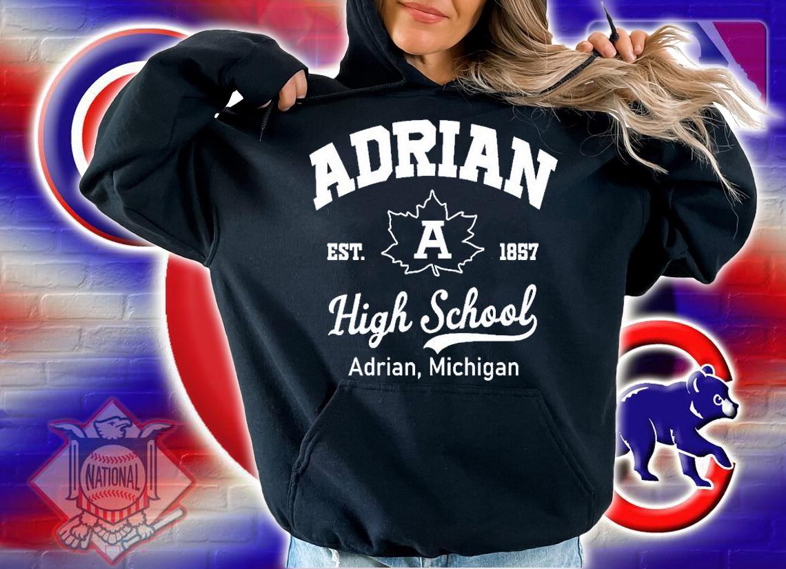 Adrian Est 1857 High School Adrian Michigan T-Shirt t-shirt hoodie