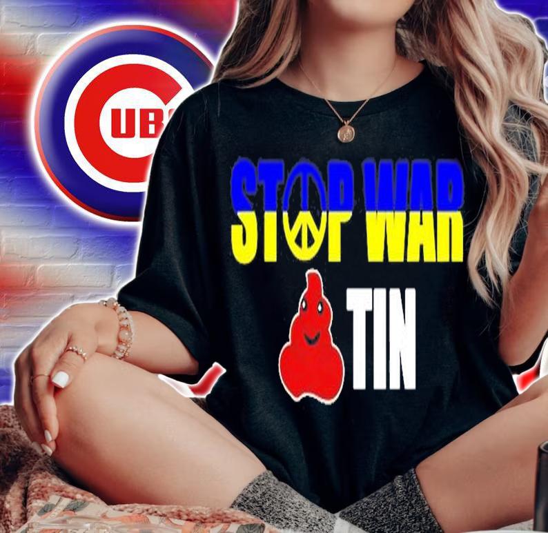 Against War Stop Ukraine War Anti-Putin T-Shirt t-shirt woman shirt