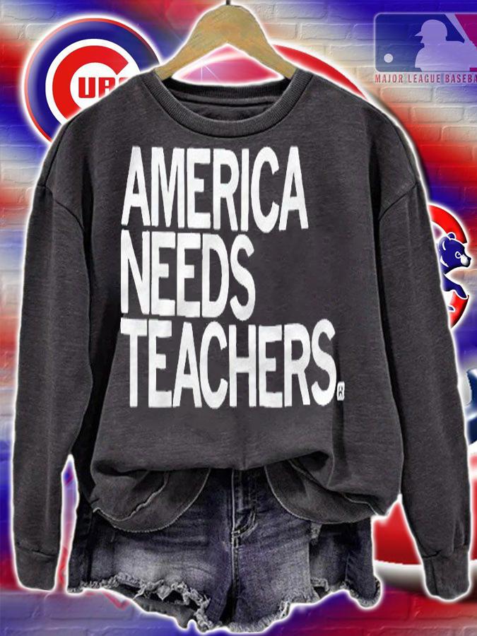 America needs teachers T-shirt t-shirt