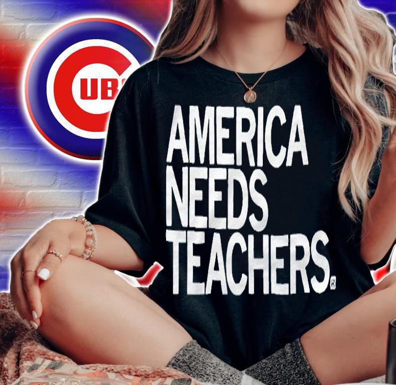 America needs teachers T-shirt t-shirt
