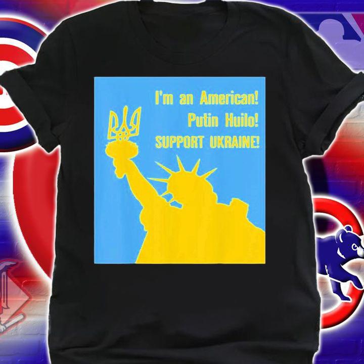 American Stand With Ukraine Support Ukraine Love Ukraine T-Shirt t-shirt shirt