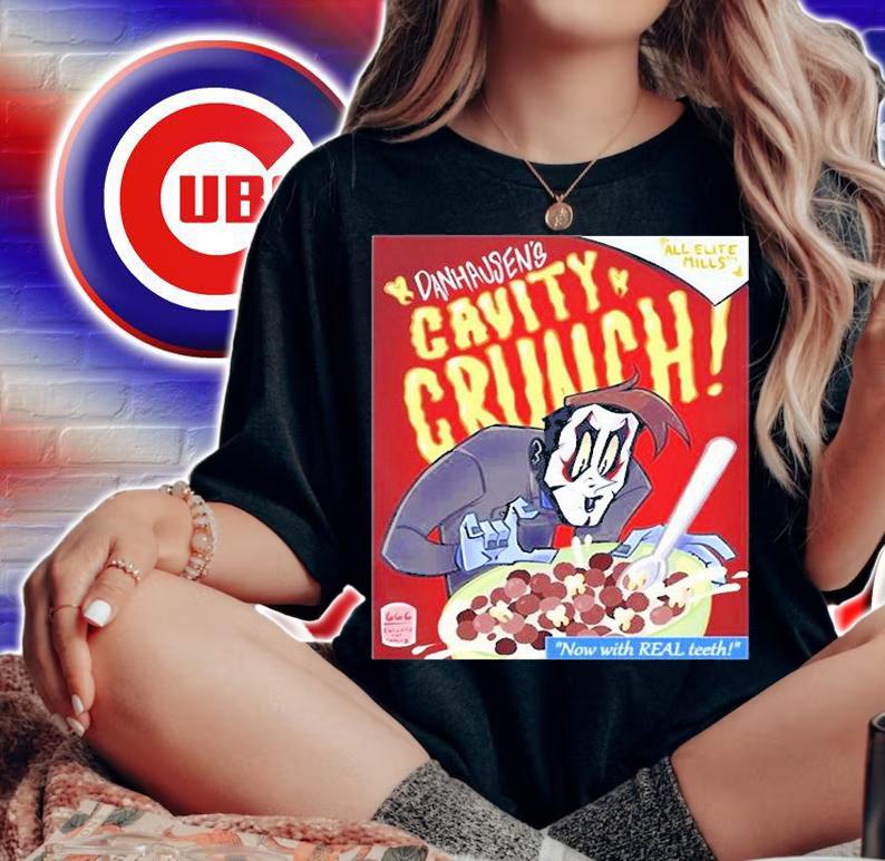 Angie Danhausens Cavity Crunch T-Shirt t-shirt woman shirt