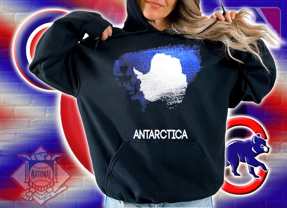 Antarctica Southpole Ice Snow Seventh Continent Flag T-Shirt t-shirt