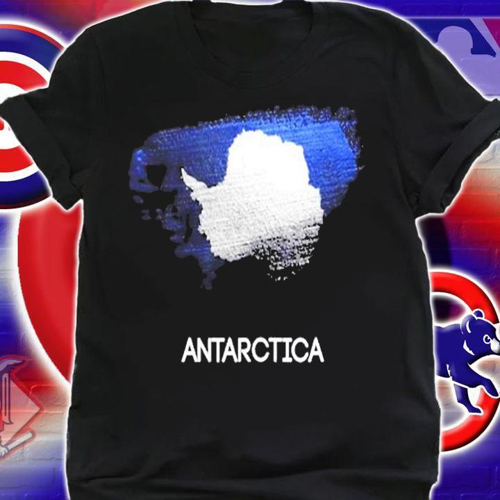 Antarctica Southpole Ice Snow Seventh Continent Flag T-Shirt t-shirt