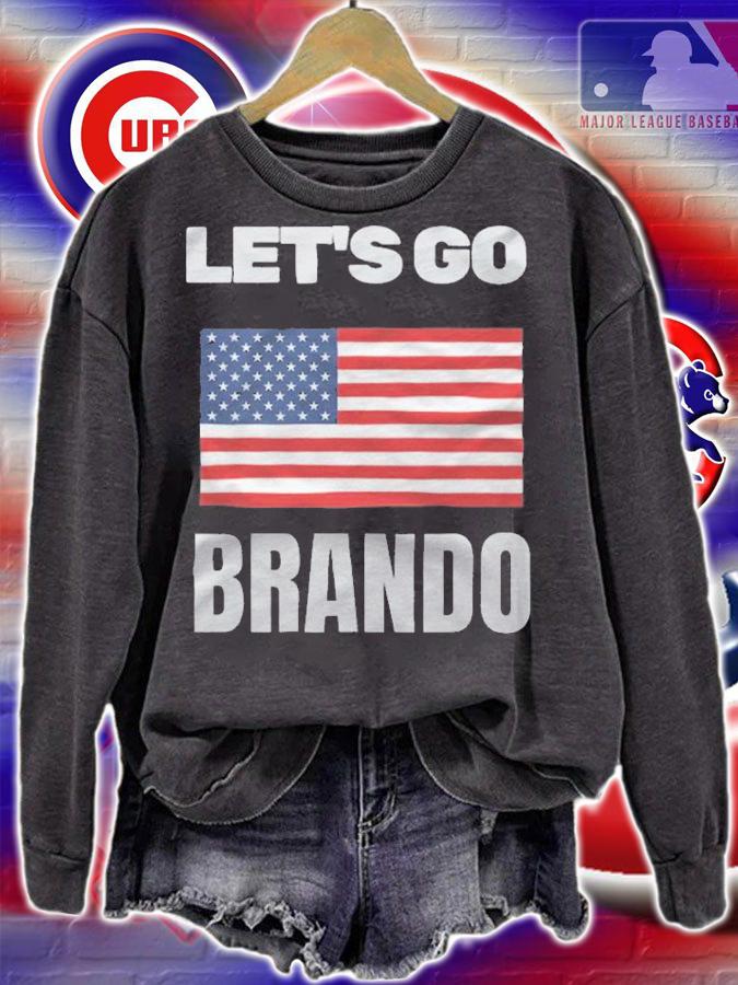 Anti Biden let's Go Brando USA Flag Chant Joe Biden Event Sport T-Shirt t-shirt