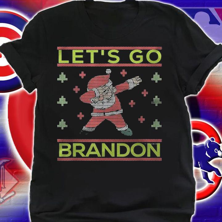 Anti President let's Go Brandon Father Christmas T-Shirt t-shirt shirt